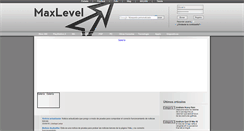 Desktop Screenshot of maxlevel.es