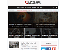 Tablet Screenshot of maxlevel.org